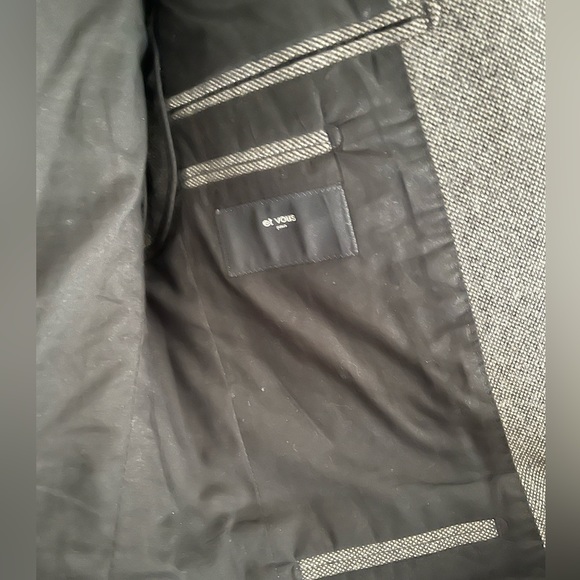 Men’s tweed blazer size 40R black/grey tweed from Et Vous - Picture 6 of 6